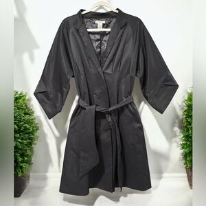 VERTIGO PARIS Avant Garde Origami Dresscoat Overcoat trench coat sz M